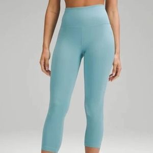 Lululemon Wunder Train HR Crop 23" 8 NWT